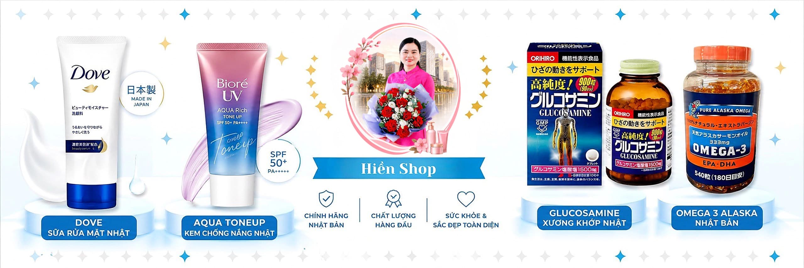 Hàng Nhật xách tay chính hãng — Hiền Shop