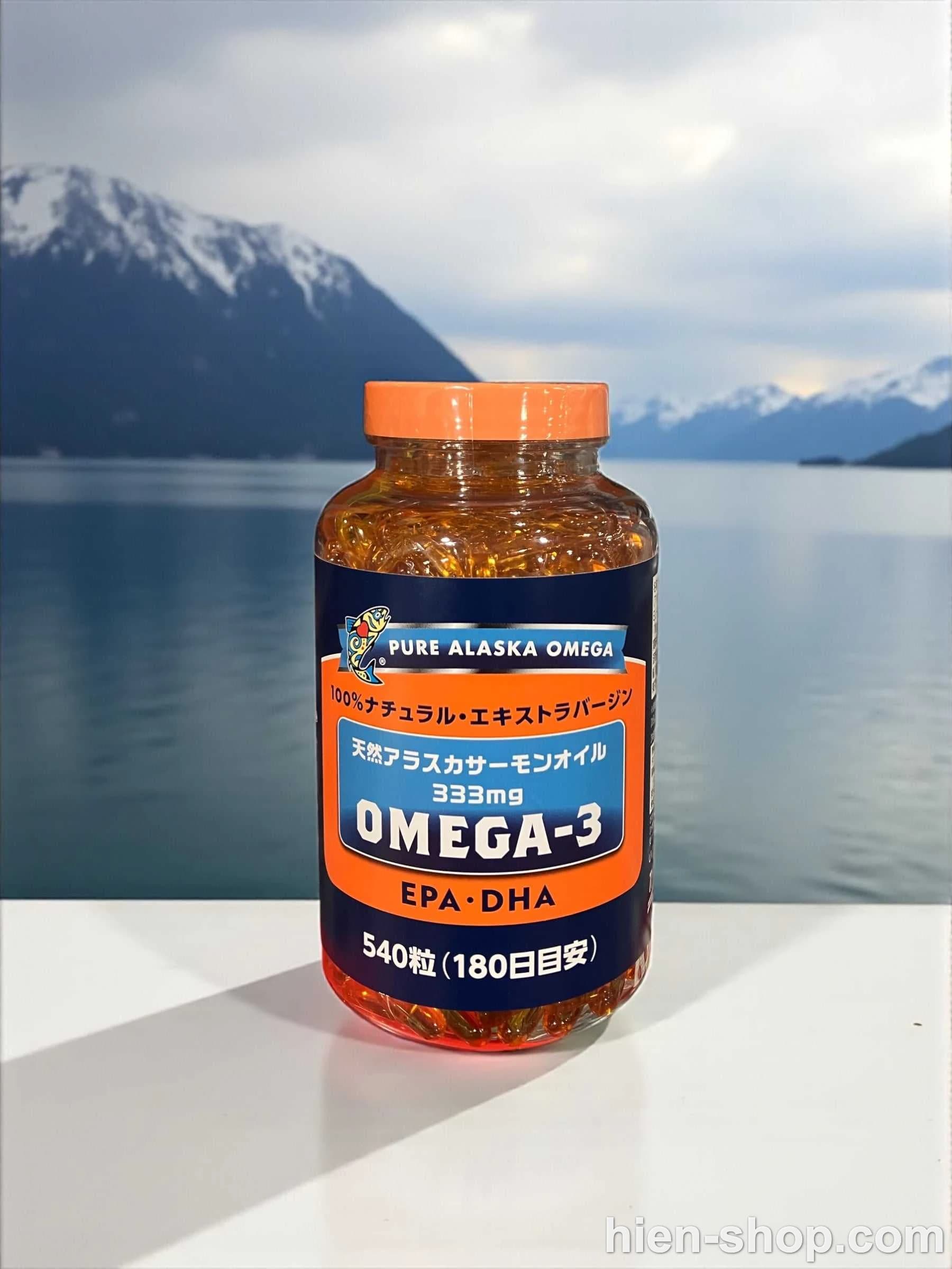 Dầu cá Omega 3 Alaska EPA DHA 540 viên