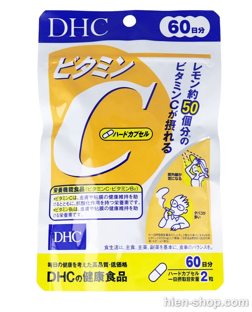 Viên uống bổ sung Vitamin C của DHC 120 viên 60 ngày